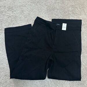 J. Crew High-Rise Black Trouser Jeans